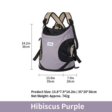 Pet Front Carry Chest Backpack – Stylish, Secure & Super Comfortable for Outdoor Adventures