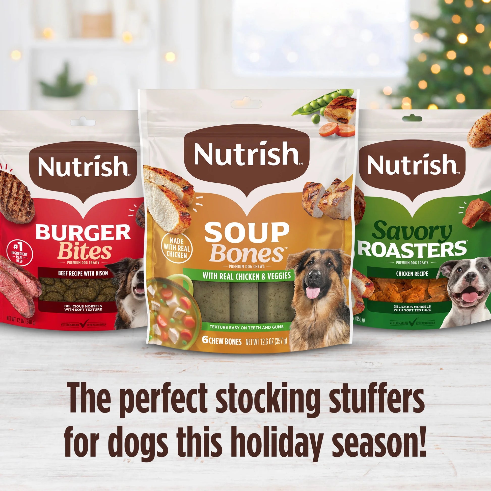 Soup Bones Premium Dog Chews with Real Beef and Barley, 11 Chews (Rachael Ray)